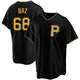 Replica Youth Shane Baz Black Pittsburgh Pirates Alternate Jersey